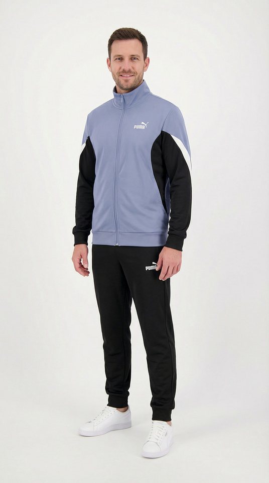 PUMA Trainingsanzug ESS BLOCK POLY SUIT (2-tlg), für entspannte Tage, für vielseitige Aktivitäten – Bild 3 von 5