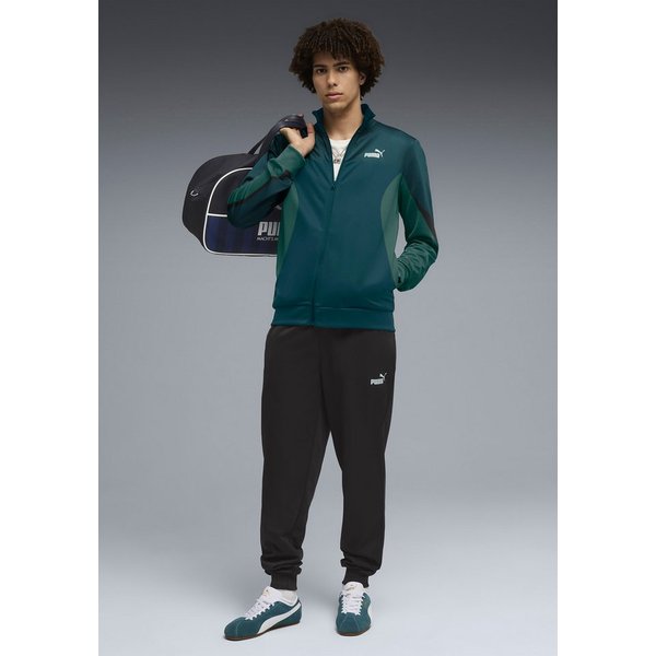 PUMA Trainingsanzug ESS BLOCK POLY SUIT (2-tlg), für entspannte Tage, für vielseitige Aktivitäten