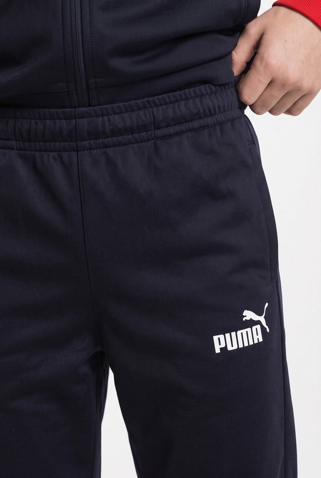 PUMA Trainingsanzug ESS BLOCK POLY SUIT B (2-tlg), zweiteiliges Set, mit Reißverschluss am Oberteil, Regular Fit – Bild 3 von 5