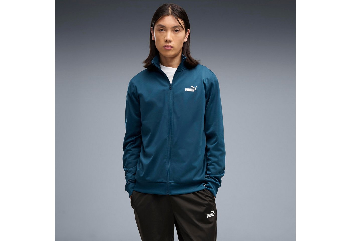 PUMA Trainingsanzug ESS POLY SUIT (2-tlg), Sportanzug, für entspannte Tage, für vielseitige Aktivitäten – Bild 3 von 5