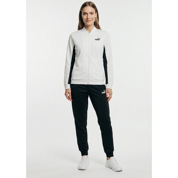 PUMA Trainingsanzug POLY BASEBALL SUIT CL (2-tlg), ohne Kapuze, aus Trikot-Material
