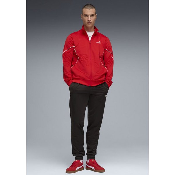 PUMA Trainingsanzug POLY PIPING SUIT (2-tlg), ohne Kapuze