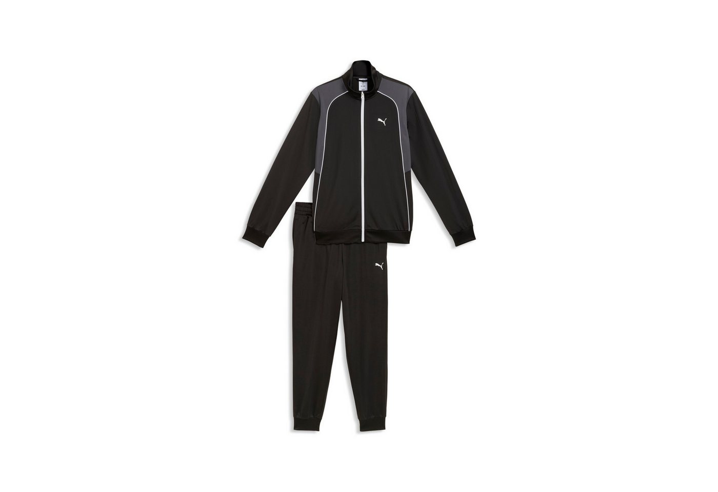 PUMA Trainingsanzug POLY PIPING SUIT (2-tlg), 2-teiliges Set, mit Reißverschluss, Langarm, Regular Fit – Bild 4 von 5