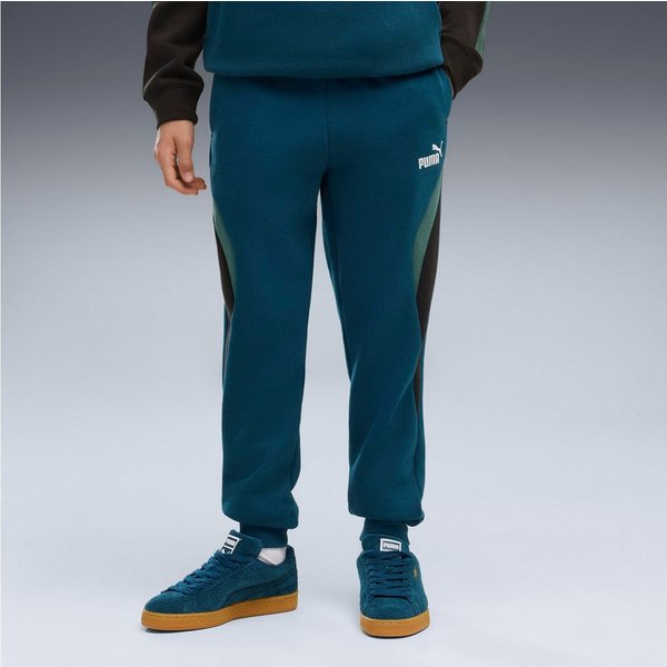 PUMA Trainingshose ESS BLOCK SWEATPANTS FL B Regular Fit, für Sport und Freizeit, sportlicher Stil