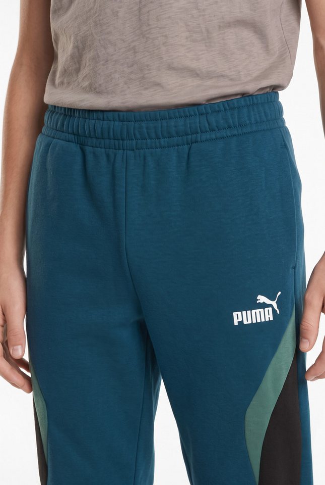 PUMA Trainingshose ESS BLOCK SWEATPANTS FL B Regular Fit, für Sport und Freizeit, sportlicher Stil – Bild 3 von 5