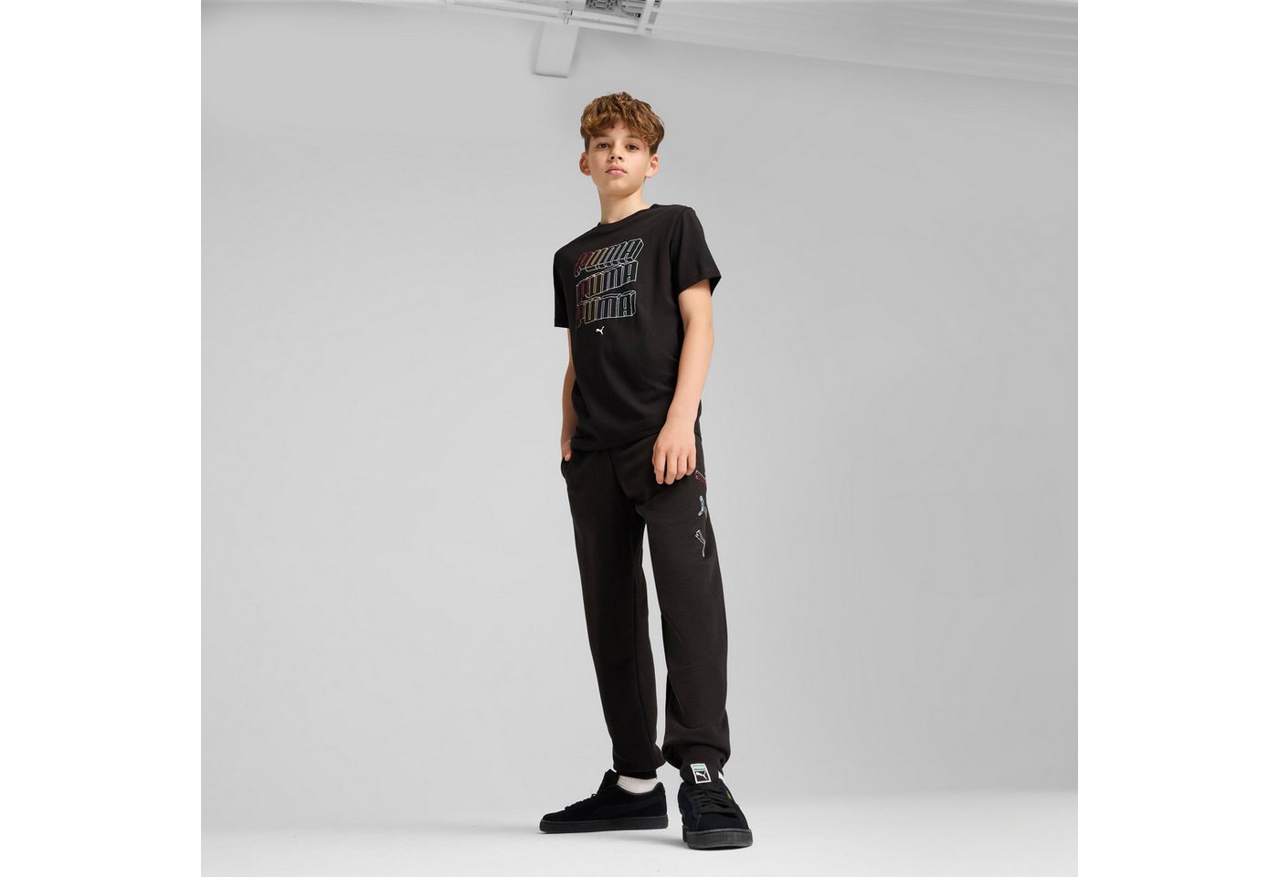 PUMA Trainingshose ESS LOGO LAB EXECUTION SWEATPANTS TR B sportlicher Stil, für Jugendliche, mit Eingrifftaschen, Regular Fit – Bild 3 von 5