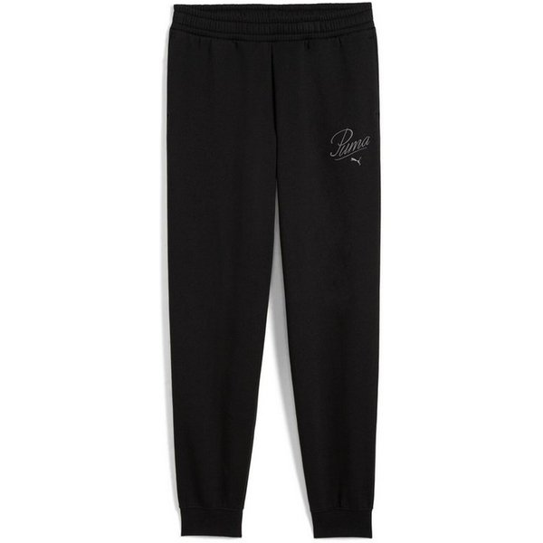 PUMA Trainingshose ESS SCRIPT SWEATPANTS FL G Regular Fit, für Jugendliche, sportlicher Stil, mit Eingrifftaschen