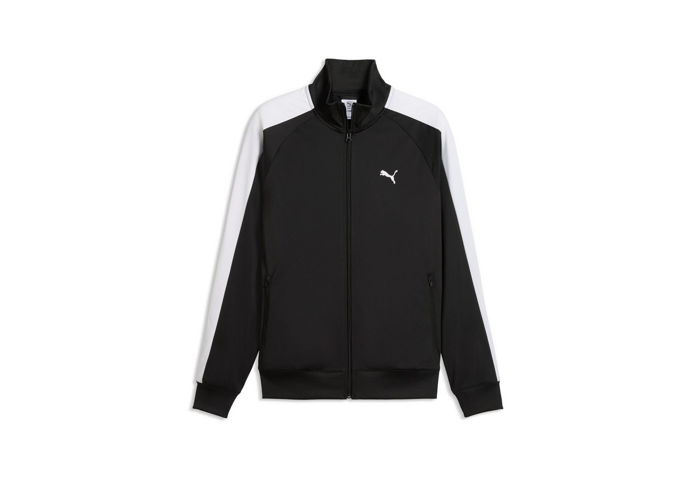 PUMA Trainingsjacke T7 FOUNDATION POLY TRACK JACKET mit Stehkragen, mit Reißverschlusstaschen, Regular Fit – Bild 4 von 5