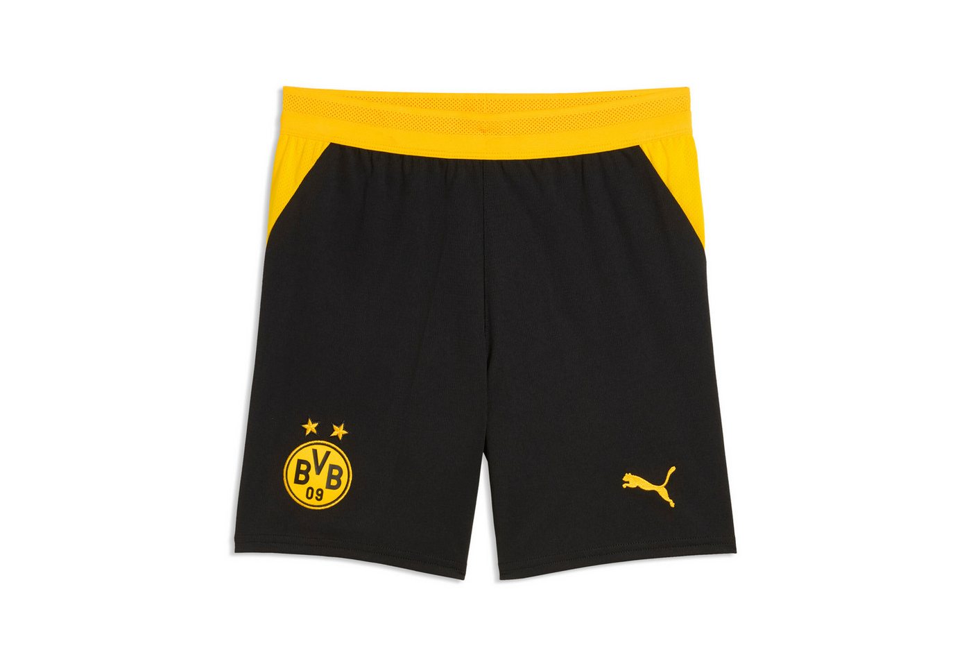 PUMA Trainingsshorts BVB SHORTS REPLICA JR Regular Fit, für Jugendliche, sportlicher Stil – Bild 4 von 5