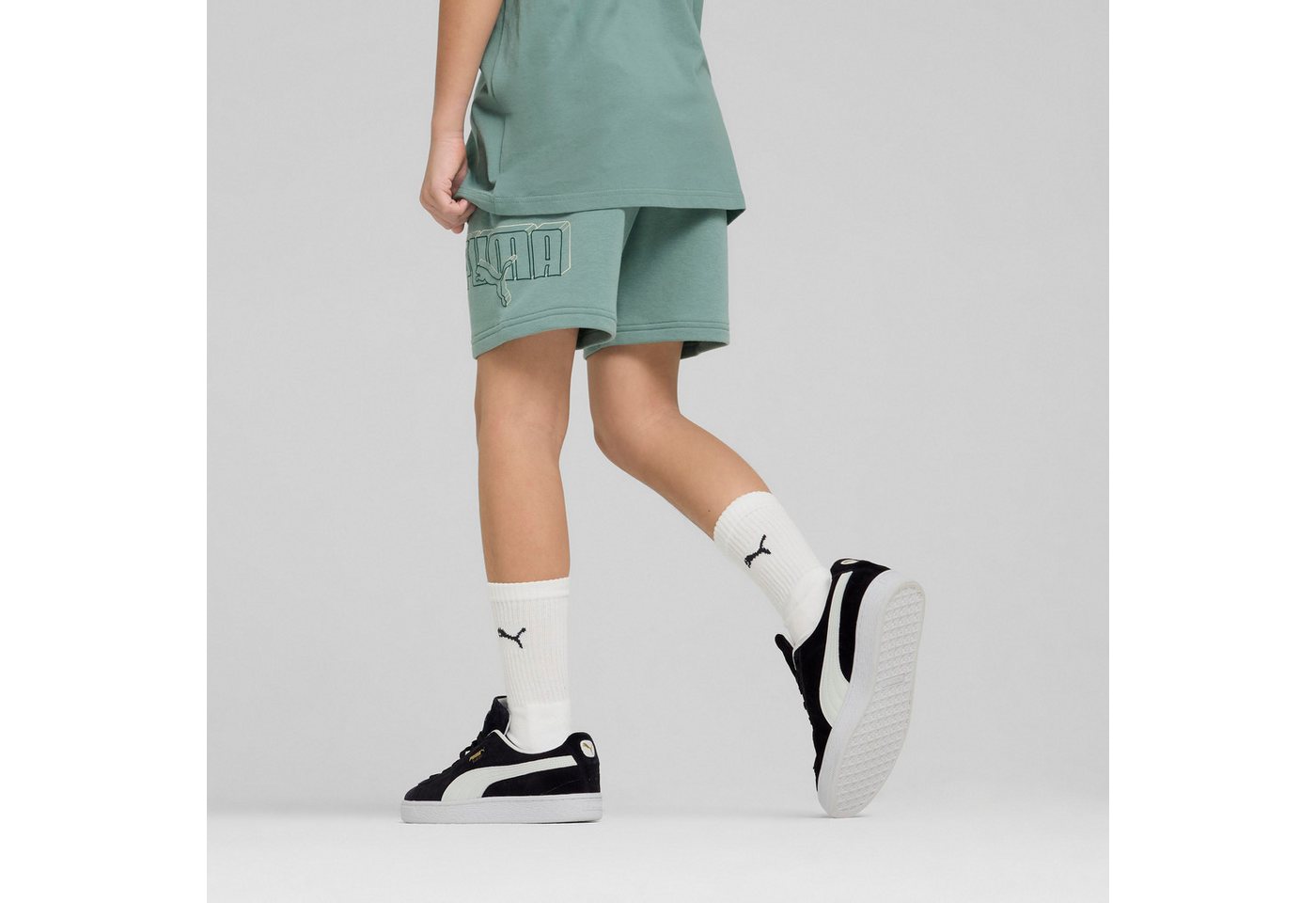 PUMA Trainingsshorts ESS LOGO LAB EXECUTION SHORTS TR B sportlicher Stil, für Jugendliche, mit Eingrifftaschen, Regular Fit – Bild 2 von 5