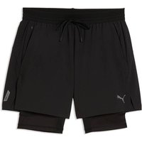 PUMA Trainingsshorts PWRMODE 2-in-1 Stretch Gewebte Shorts Herren