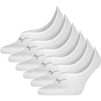PUMA Unisex Füßlinge, 6er Pack - Footie, einfarbig, Größe EUR 39-42 in Bunt