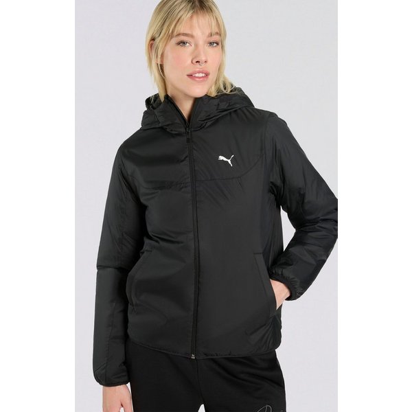 PUMA Winterjacke ESS LIGHT PADDED JACKET mit Kapuze, wasserabweisend, Regular Fit, mit Eingrifftaschen