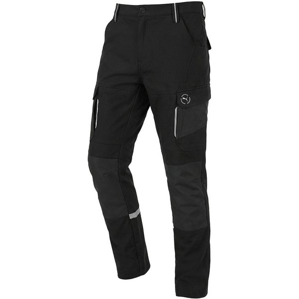 PUMA Workwear Arbeitshose Herren - Mit 4-Wege Stretch - Robust - verstärkter Kniebereich Gummizug - Erhöhtes Rückenteil - Bundhose mit verlängerbarem Hosensaum