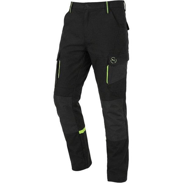 PUMA Workwear Arbeitshose Herren - Mit 4-Wege Stretch - Robust - verstärkter Kniebereich Gummizug - Erhöhtes Rückenteil - Bundhose mit verlängerbarem Hosensaum