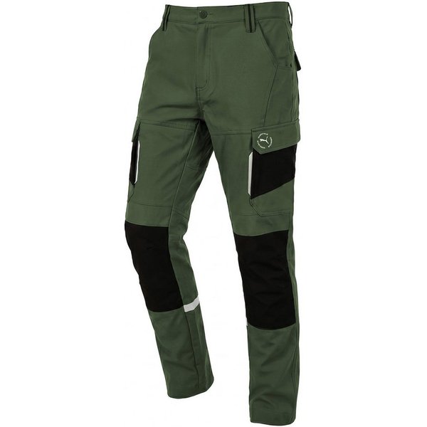 PUMA Workwear Arbeitshose Herren - Mit 4-Wege Stretch - Robust - verstärkter Kniebereich Gummizug - Erhöhtes Rückenteil - Bundhose mit verlängerbarem Hosensaum