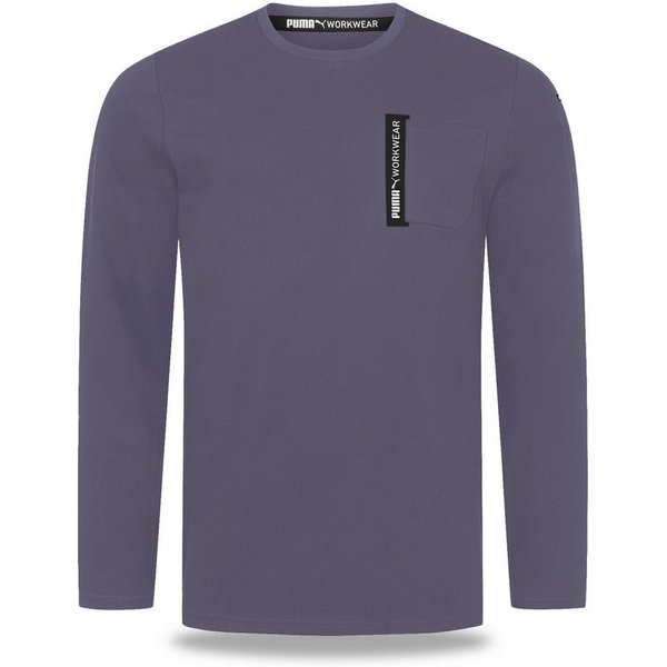 PUMA Workwear Longsleeve ADVANCED Langarm Shirt Herren mit Utility Fach am Oberarm Robustes und atmungsaktives Gewebe - Für Handwerk und Logistik