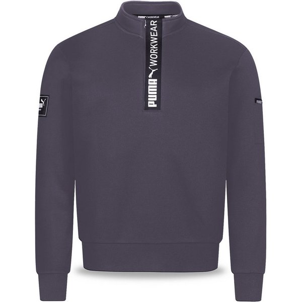 PUMA Workwear Sweatshirt ADVANCED Herren Pullover mit Reißverschluss mit Utility Fach Robustes und atmungsaktives Gewebe - Für Handwerk und Logistik