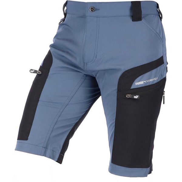 PUMA Workwear Trekkingshorts Pro-One Shorts Herren - Wanderhose Herren kurz - Outdoor Hosen Herren Stretch-Trekkinghose mit D-Ring – Verstärktes Nylon für Haltb
