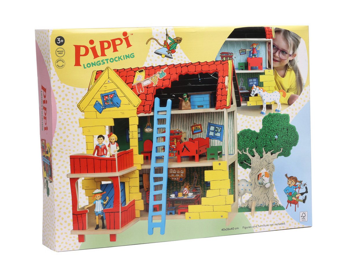 Pippi Langstrumpf Puppenhaus Pippi Langstrumpf Mädchen – Bild 3 von 5
