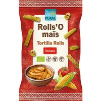 PURAL Bio-Maischips "Rolls’O mais" Tomate, 125 g