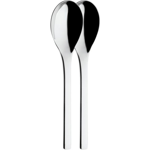 PURESIGNS Bestecklöffel Müslilöffel ONE Extra (2 Stück), Perfekte Größe für's Müsli
