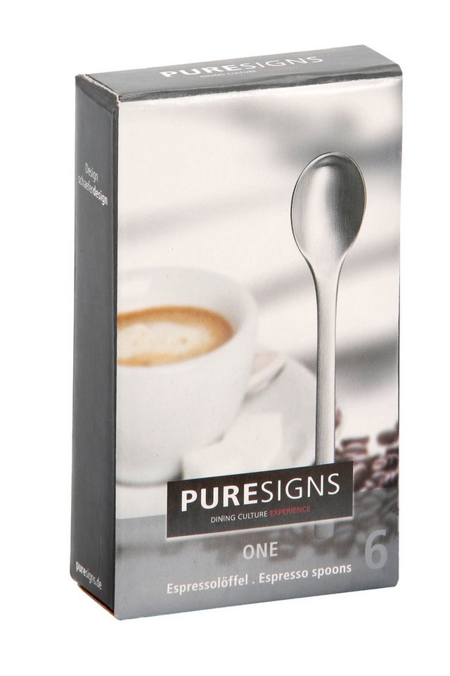 PURESIGNS Espressolöffel ONE Extra (6 Stück) – Bild 5 von 5