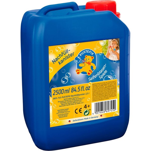 Pustefix Nachfüllflasche Seifenblasen, 2,5 l