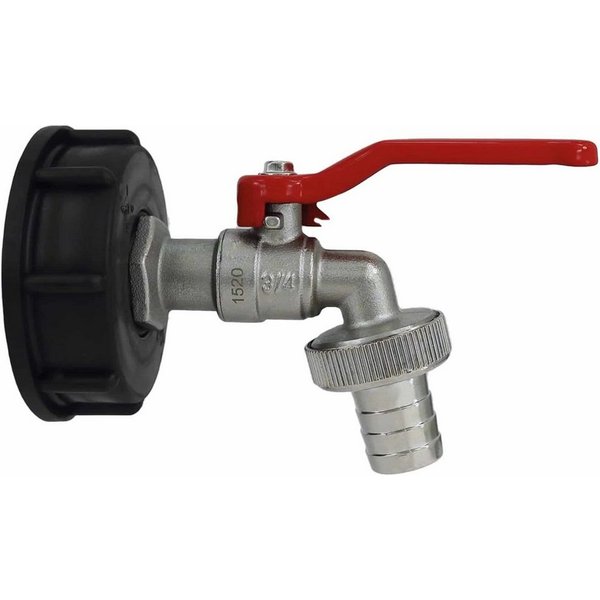 puteus Reduzierstück, IBC-Adapter mit Kugelauslaufventil