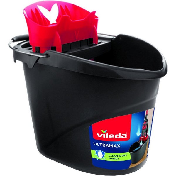 Vileda Putzeimer Vileda Ultramax Eimer mit PowerPresse