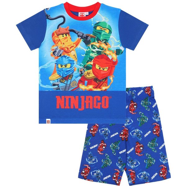LEGO® Pyjama LEGO Ninjago Pyjama, kurzer Schlafanzug, Baumwolle