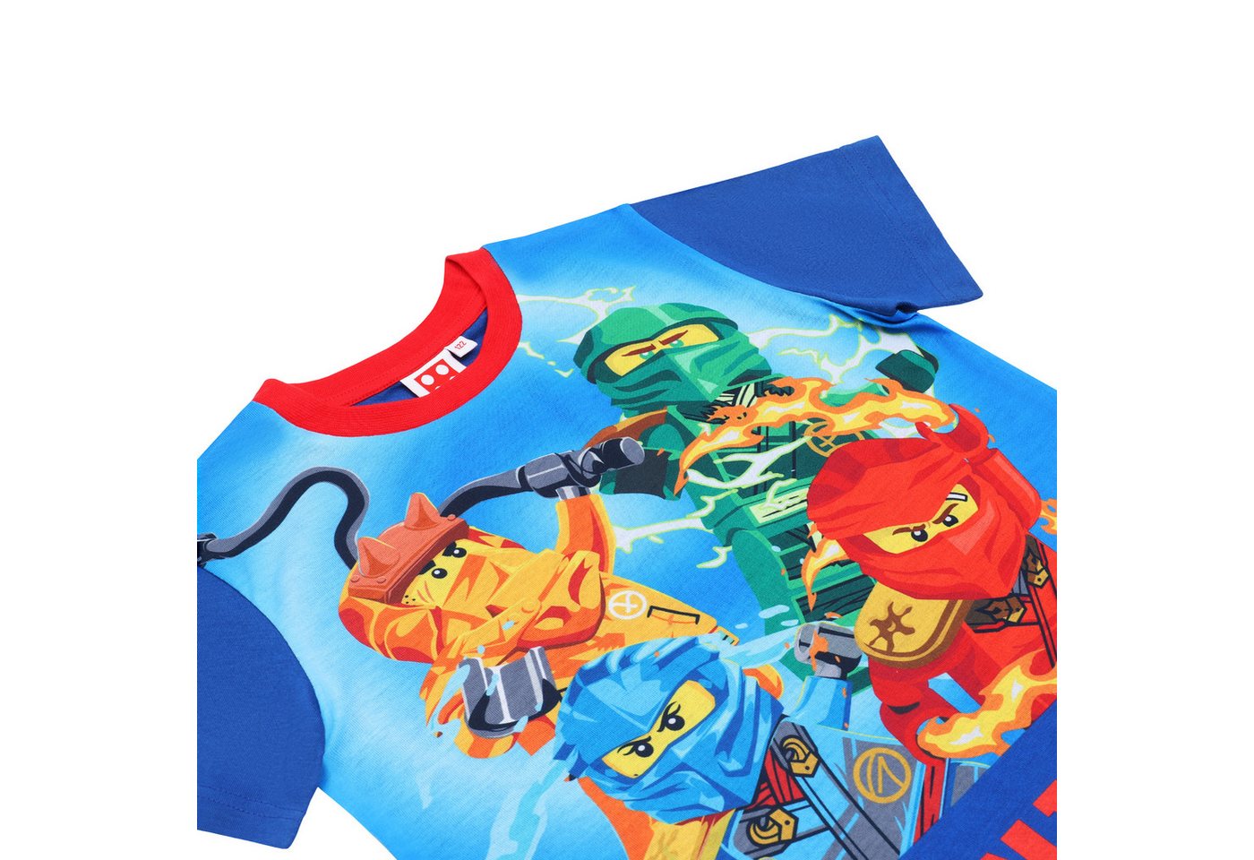 LEGO® Pyjama LEGO Ninjago Pyjama, kurzer Schlafanzug, Baumwolle – Bild 4 von 5