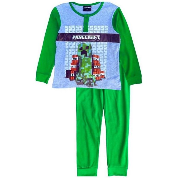Minecraft Pyjama Minecraft Pyjama Langer Schlafanzug Jungen + Mädchen