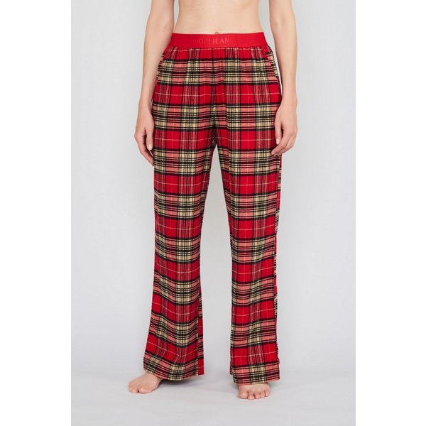 Joop Jeans Pyjamahose After Dark (JOOP! Jeans) mit Karo-Design, aus Baumwolle, in Fleece-Qualität