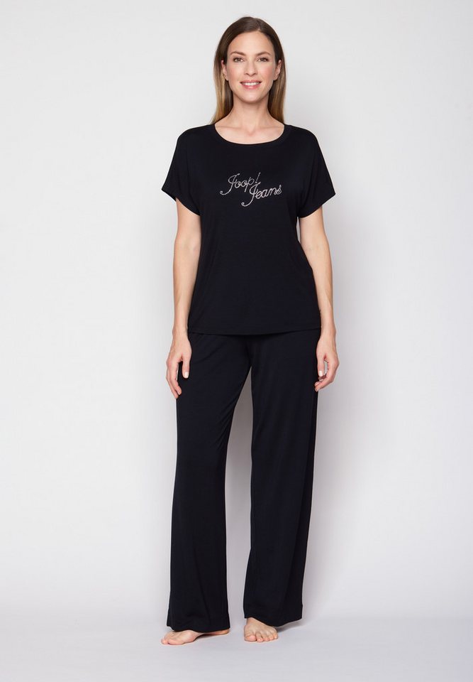 Joop Jeans Pyjamahose Rhinestone (JOOP! Jeans) mit elastischem Bund, Relaxed Fit – Bild 5 von 5