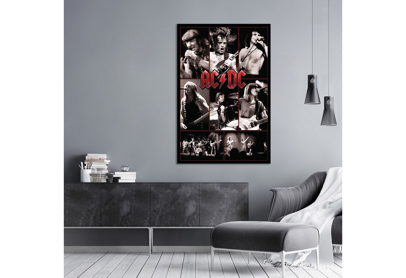PYRAMID Poster AC/DC Poster 61 x 91,5 cm – Bild 3 von 5