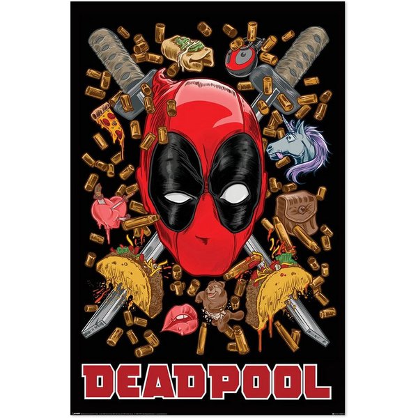 PYRAMID Poster Marvel Deadpool Poster Chimichanga 61 x 91,5 cm