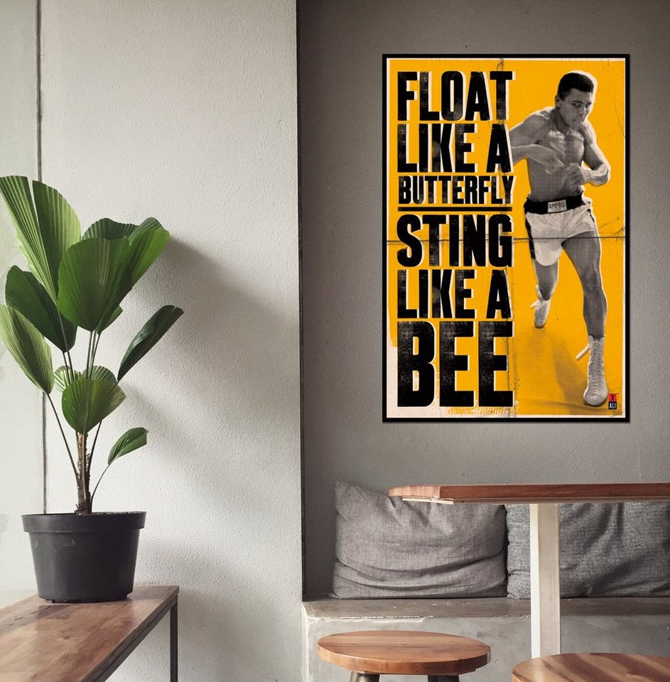 PYRAMID Poster Muhammad Ali Float and Sting Poster 61 x 91,5 cm – Bild 3 von 4