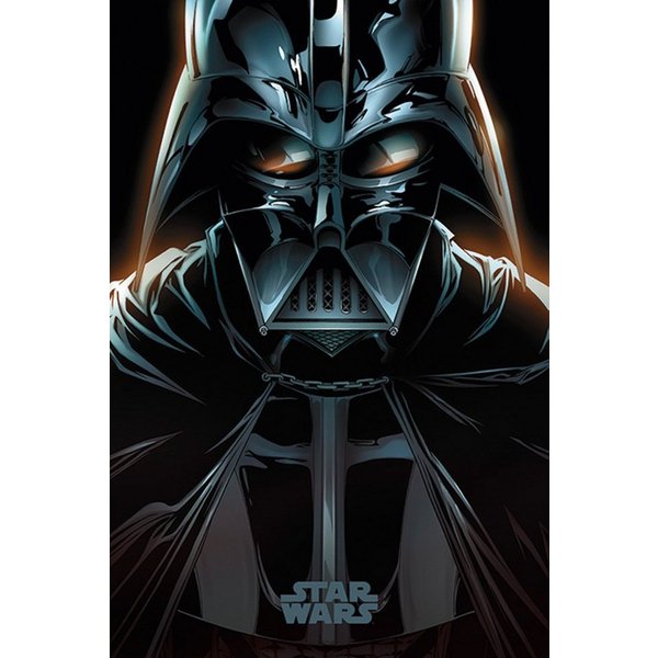PYRAMID Poster Star Wars Poster Darth Vader Comic 61 x 91,5 cm