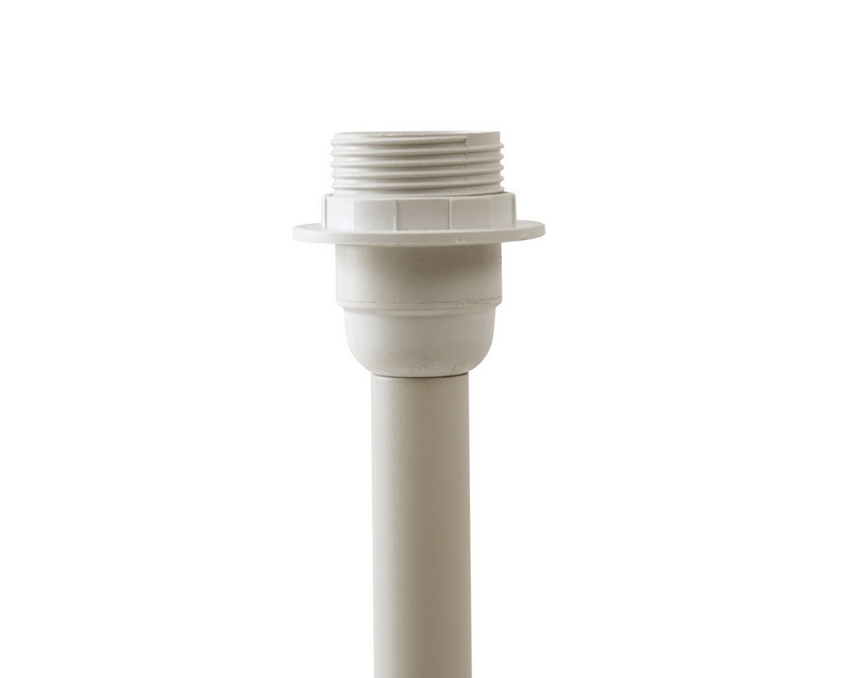 Qazqa Außen-Stehlampe Virginia, ohne Leuchtmittel, E27, Weiß, Modern, Kunststoff, 1-flammig – Bild 2 von 4