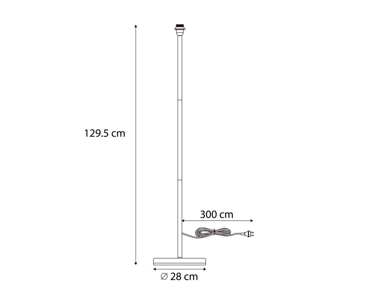 Qazqa Außen-Stehlampe Virginia, ohne Leuchtmittel, E27, Weiß, Modern, Kunststoff, 1-flammig – Bild 4 von 4