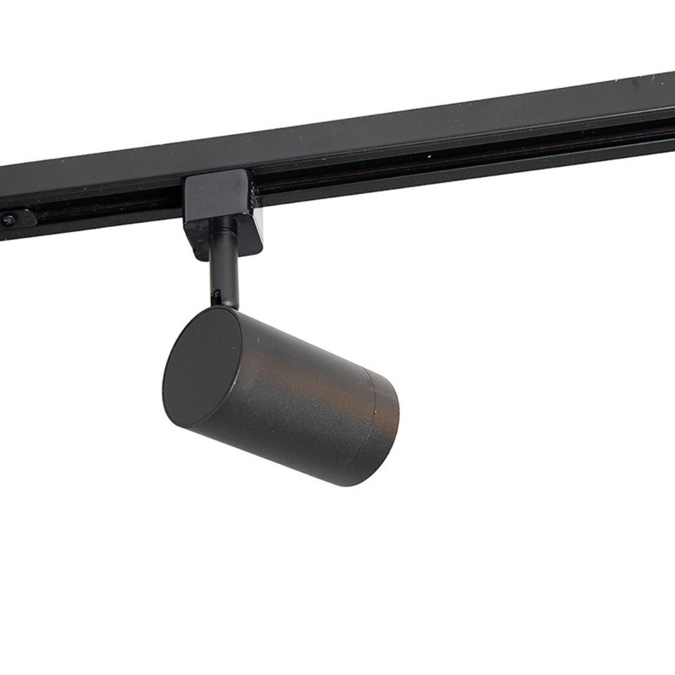 Qazqa Schienensystem-Sets Iconic jeana, ohne Leuchtmittel, Warmweiß, QAZQA Schienen leuchte, gu10, Schwarz, Stahl, Modern – Bild 2 von 5