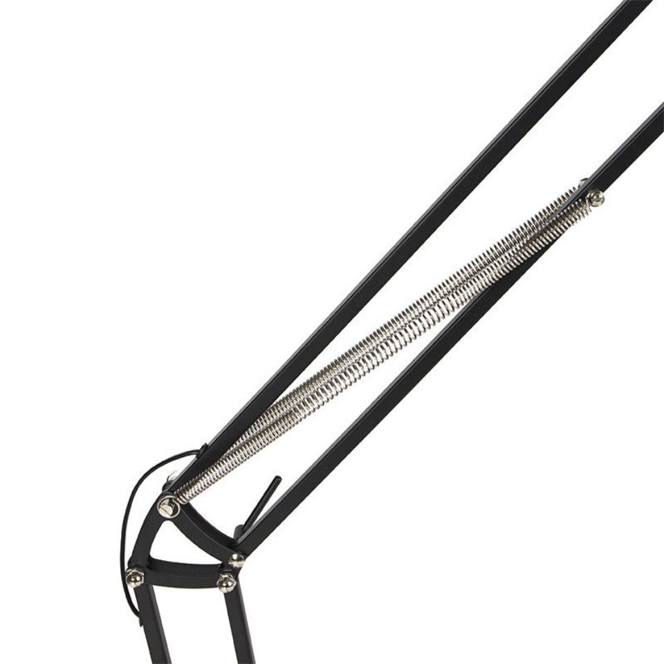 Qazqa Stehlampe Hobby fl, ohne Leuchtmittel, Warmweiß, QAZQA Stehlampe, e27, Schwarz, Stahl, Design – Bild 5 von 5