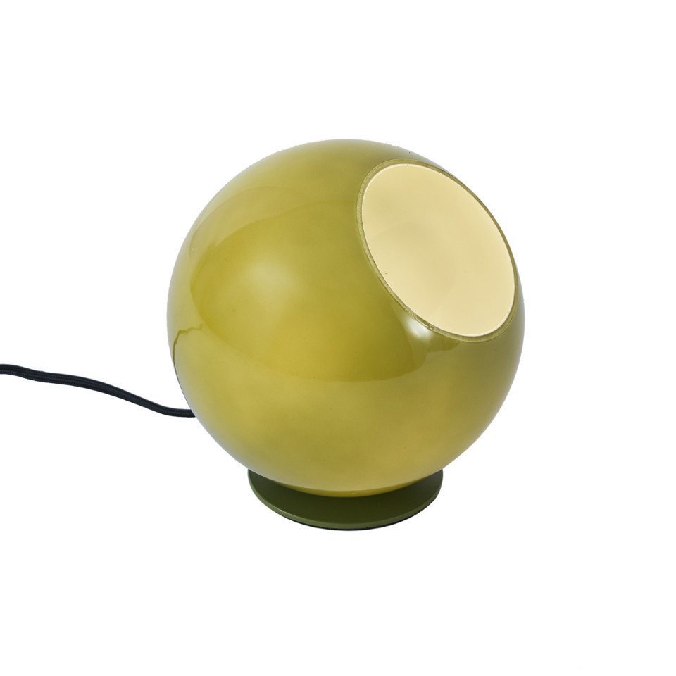 Qazqa Tischleuchte Mabel, ohne Leuchtmittel, Warmweiß, QAZQA Tisch leuchte, e27, Grün, Glas, Retro – Bild 5 von 5