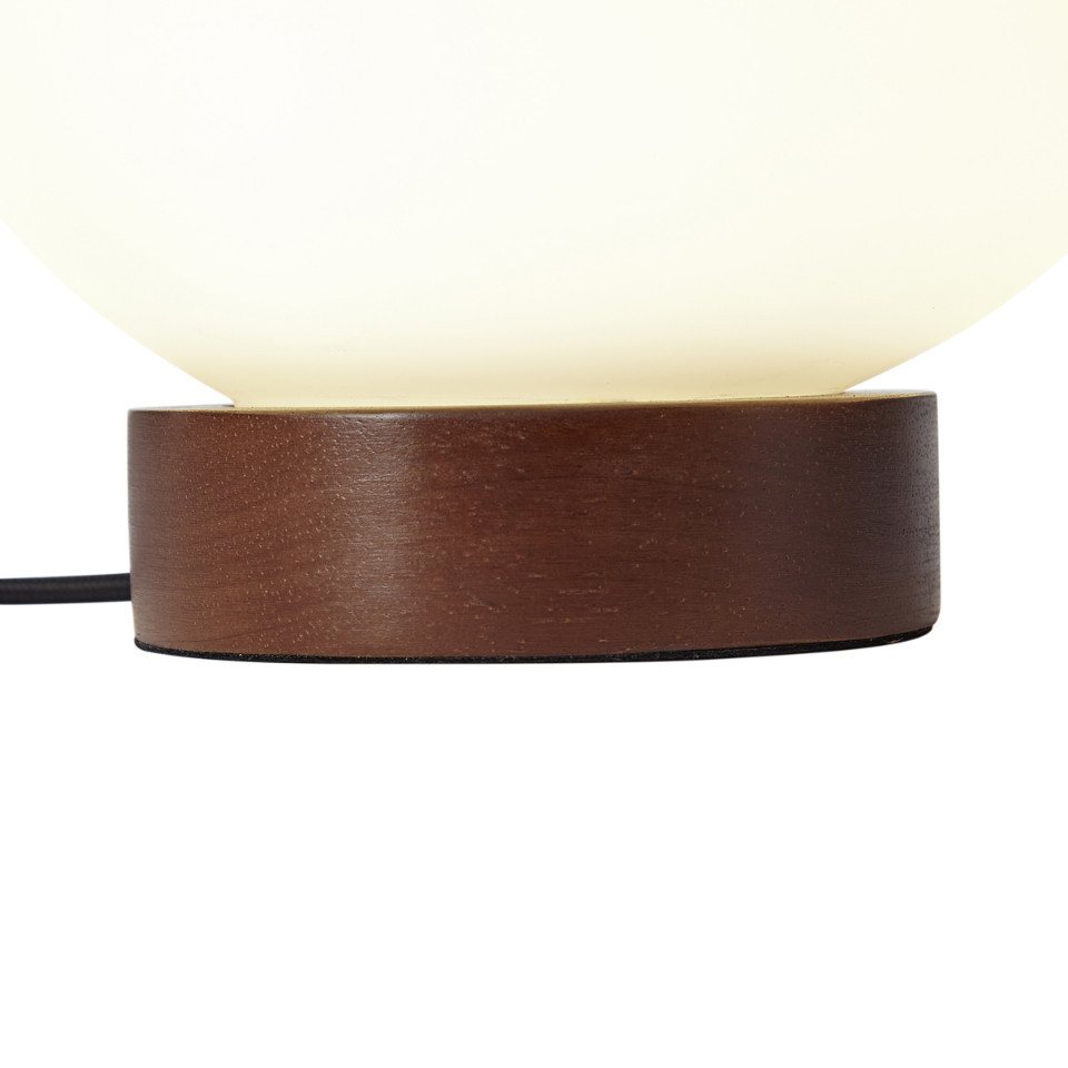 Qazqa Tischleuchte Sally, ohne Leuchtmittel, Warmweiß, QAZQA Tisch leuchte, e27, Braun, Holz, Japandi – Bild 3 von 5