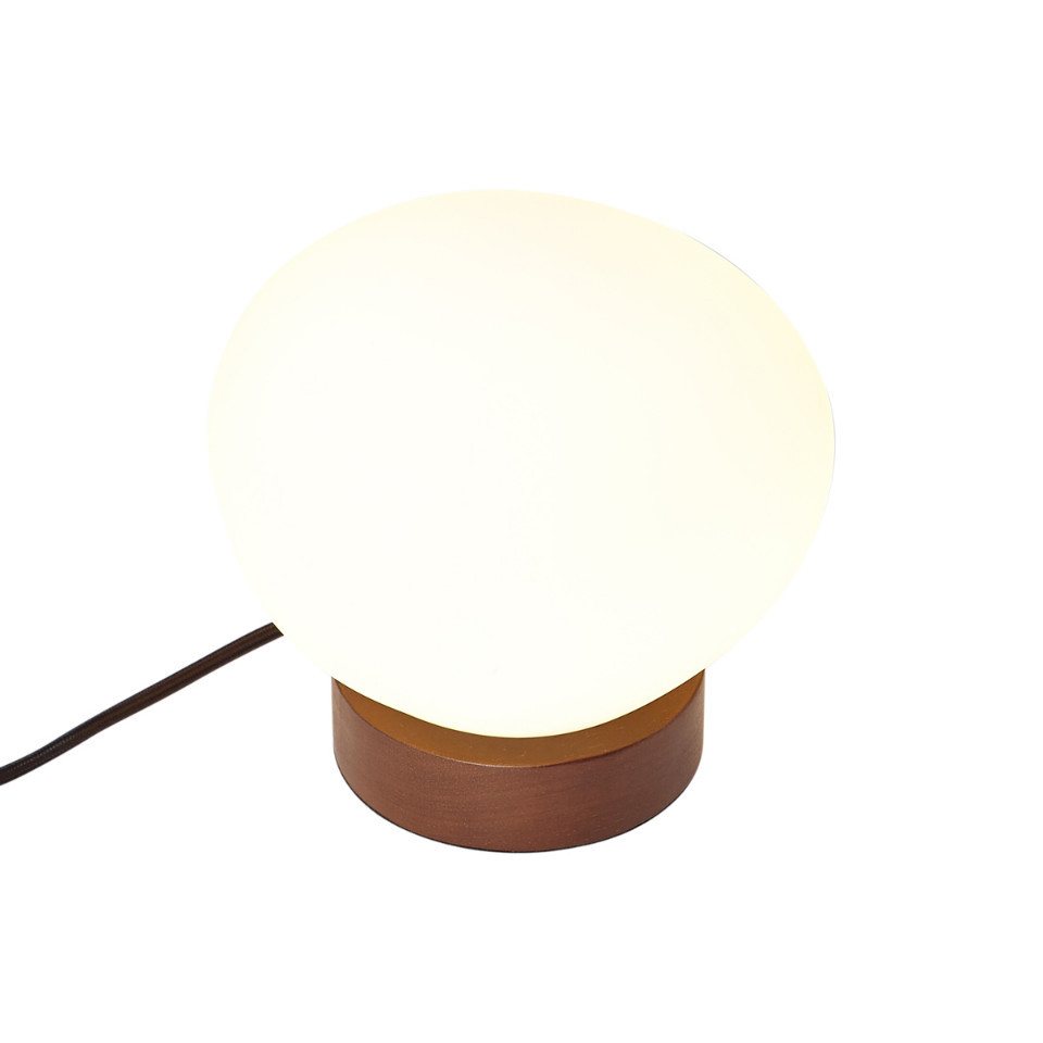 Qazqa Tischleuchte Sally, ohne Leuchtmittel, Warmweiß, QAZQA Tisch leuchte, e27, Braun, Holz, Japandi – Bild 5 von 5