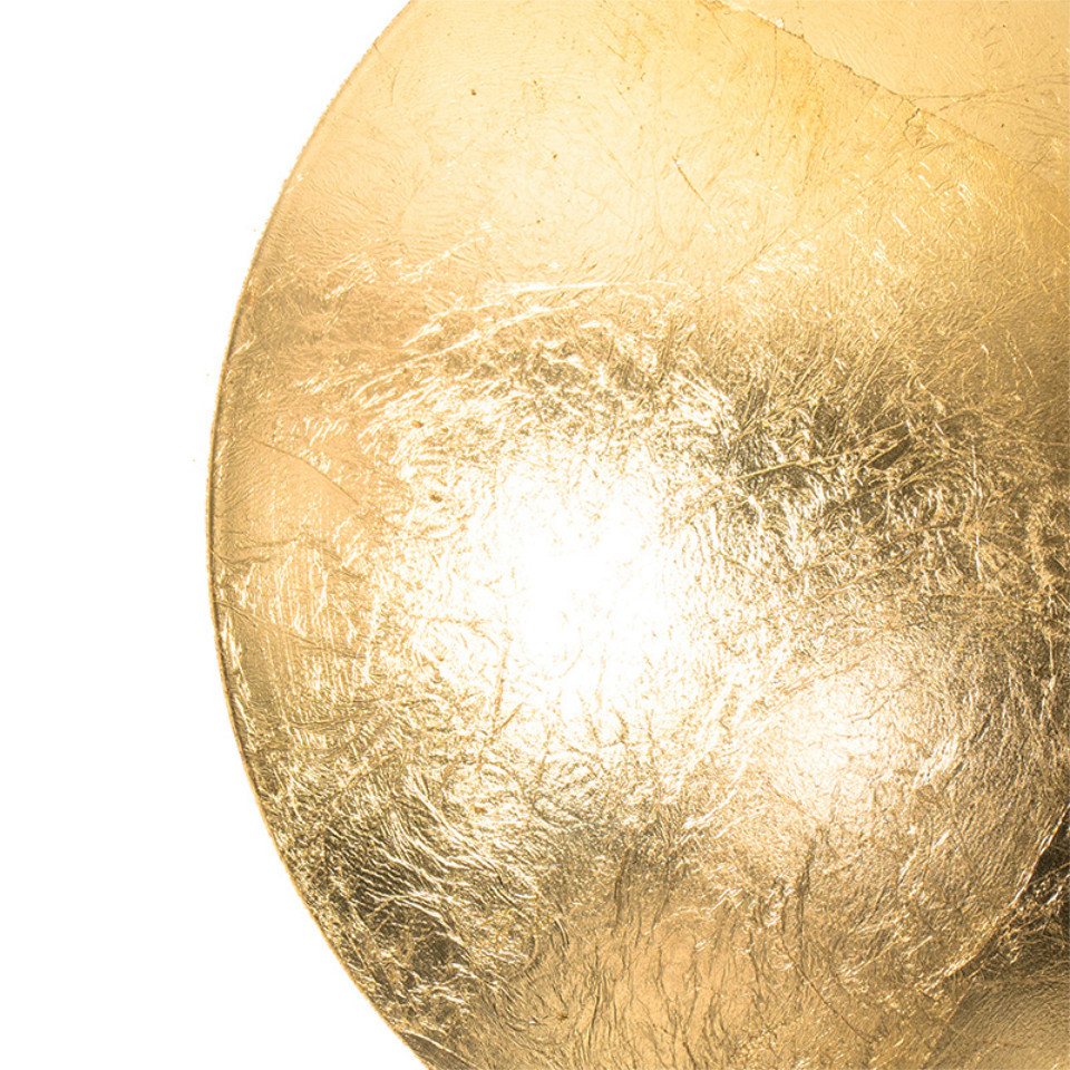 Qazqa Wandleuchte Sunrise, ohne Leuchtmittel, Warmweiß, QAZQA Wand leuchte, g9, Gold, Stahl, Modern – Bild 5 von 5