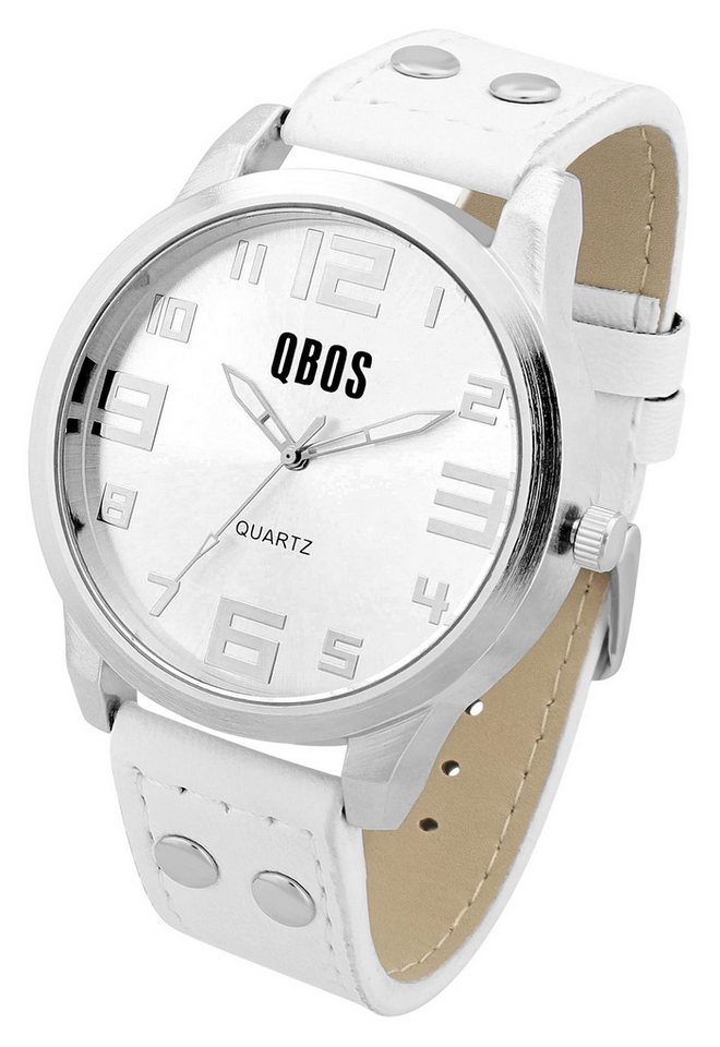 Qbos Quarzuhr Mineralglas, (1-tlg) – Bild 3 von 3