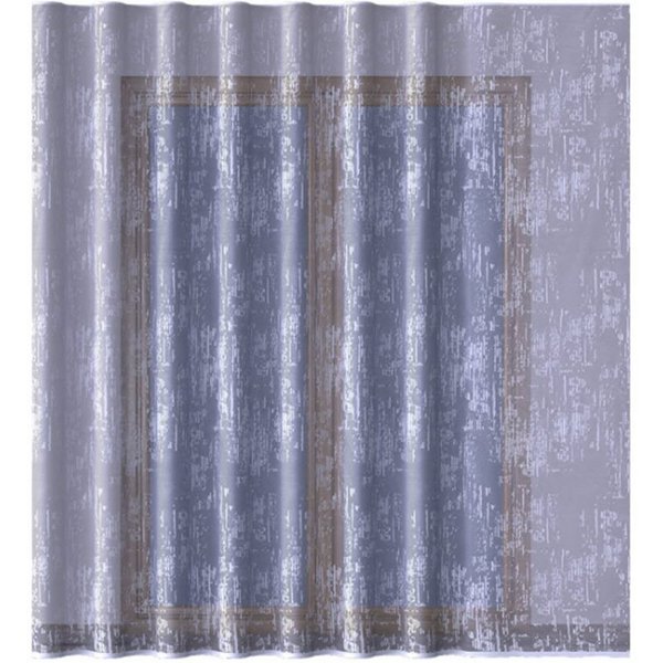 QBTEXTIL Gardine MARMOR, halbtransparent, Jacquard-Stoff, 1 St., Kräuselband