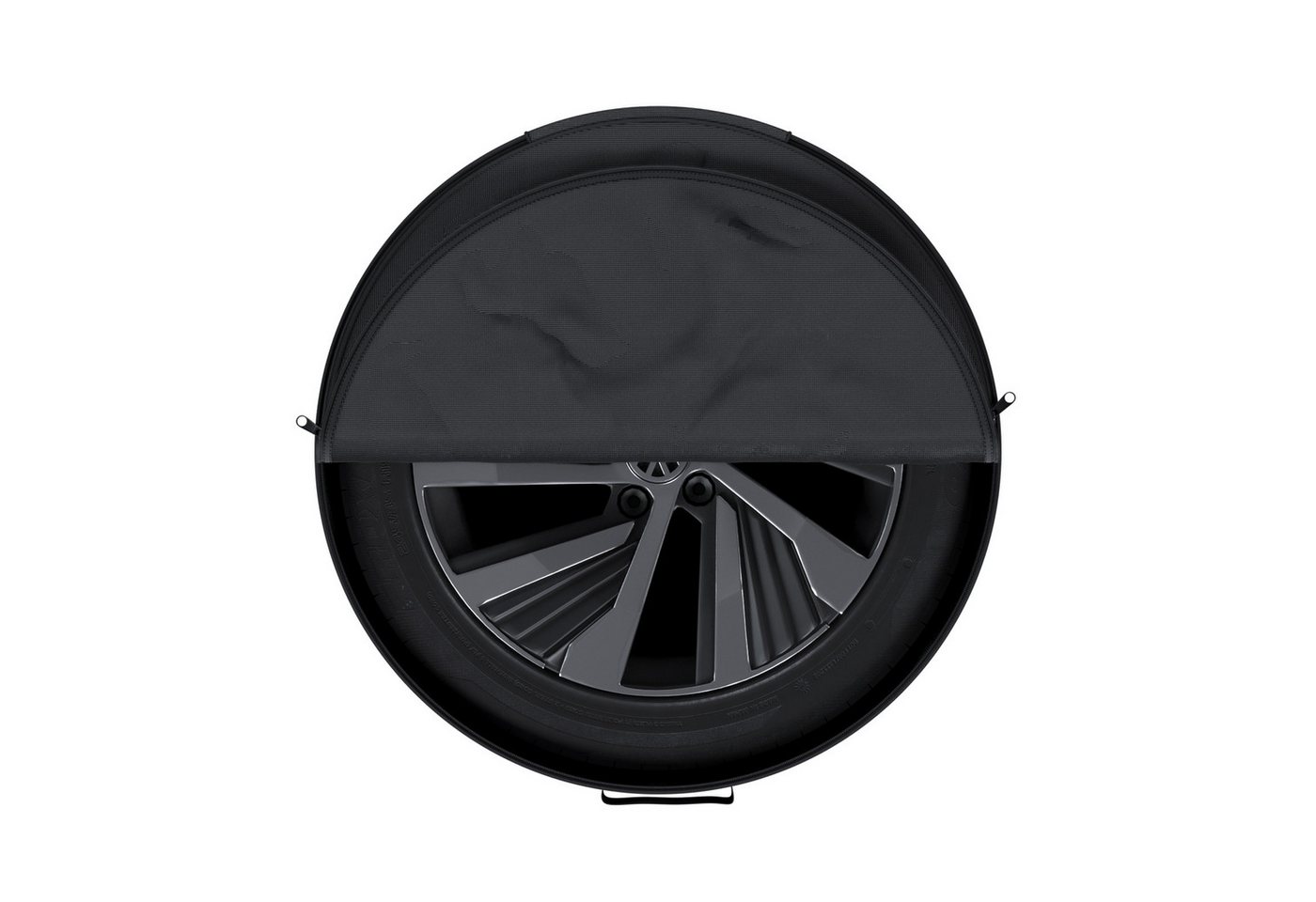 QLS Reifentasche S - 4XL, Reifenhülle Reserveradhülle Reserveradabdeckung Reifencover 13-22 Zoll – Bild 5 von 5
